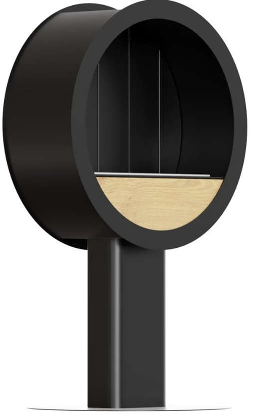 

Напольный биокамин Kratki, Черный, Kratki ORBIO (103315)