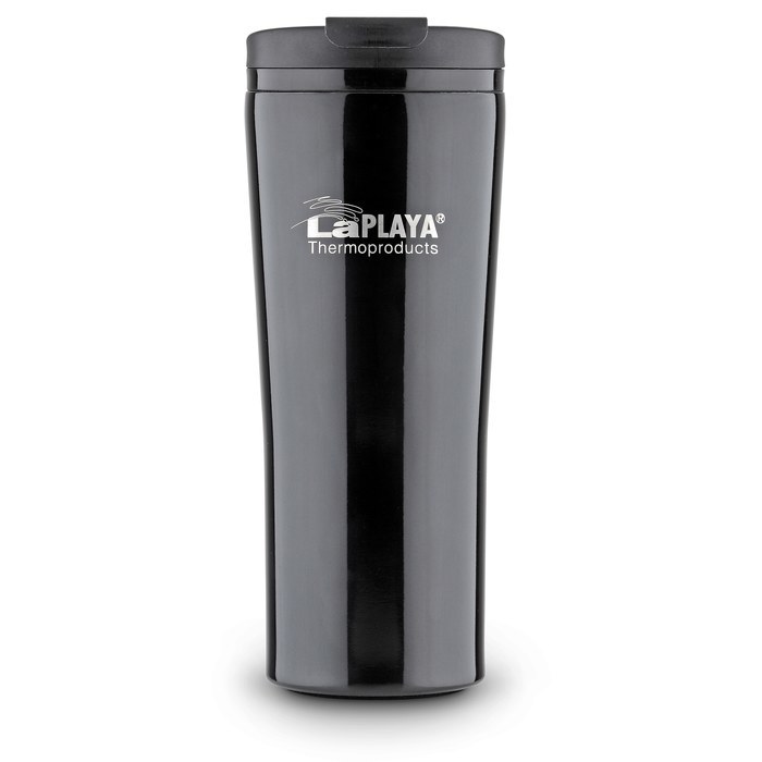 Термос LaPlaya Vacuum Travel Mug 0,4 L Black, цвет черный - фото 1