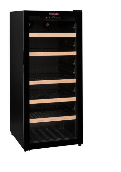 Отдельностоящий винный шкаф 101-200 бутылок LaSommeliere CTV178, цвет черный - фото 2