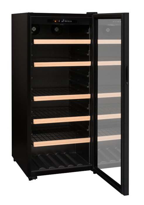 Отдельностоящий винный шкаф 101-200 бутылок LaSommeliere CTV178, цвет черный - фото 3