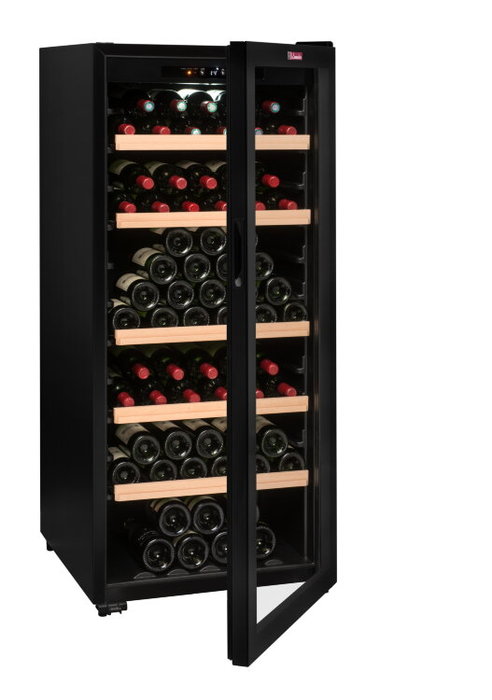 Отдельностоящий винный шкаф 101-200 бутылок LaSommeliere CTV178, цвет черный - фото 4