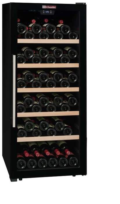 Отдельностоящий винный шкаф 101-200 бутылок LaSommeliere пульт ду 2 4 ггц трех ная подсветка