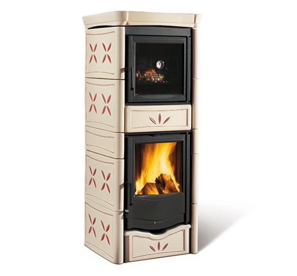 

Дровяная печь La Nordica, Бежевый, La Nordica Nicoletta Forno EVO SAM (бежевый с красным)