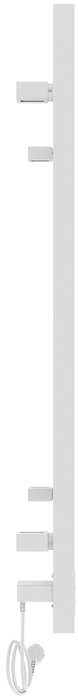 Электрический полотенцесушитель лесенка Laris Астор ЧК П12 350/900 левый, цвет белый Laris Астор ЧК П12 350/900 левый - фото 4