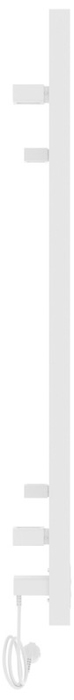 Электрический полотенцесушитель лесенка Laris Астор ЧК П9 350/700 левый, цвет белый Laris Астор ЧК П9 350/700 левый - фото 4