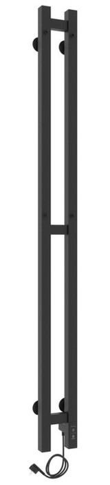 Электрический полотенцесушитель вертикальная лесенка Laris стойка для одежды unistor yukon раздвижная с дополнительной перекладиной для брюк и полкой для обуви