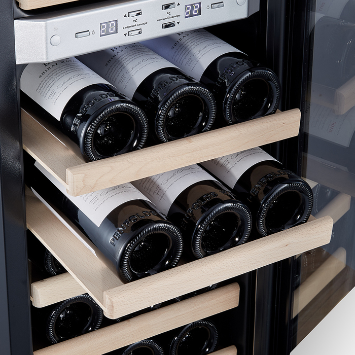 Отдельностоящий винный шкаф 12-21 бутылка Libhof AFD-21, цвет серый - фото 3