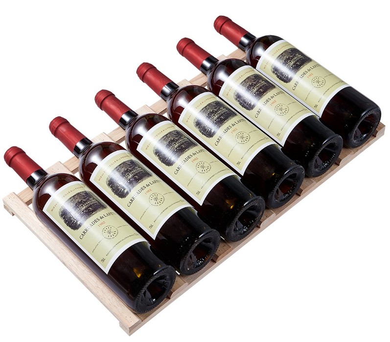 Отдельностоящий винный шкаф 22-50 бутылок Libhof NB-43 Red Wine, цвет красный - фото 4