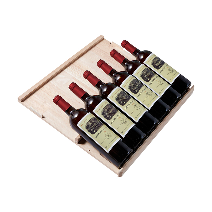Отдельностоящий винный шкаф 22-50 бутылок Libhof NP-43 White, цвет белый - фото 6