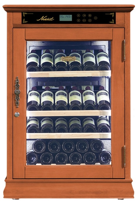 Отдельностоящий винный шкаф 22-50 бутылок Libhof NR-43 Red Cherry, цвет красный - фото 2