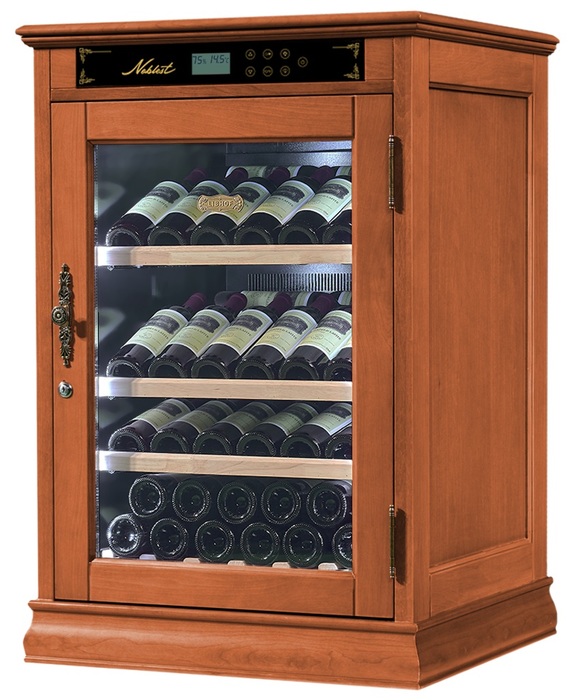 Отдельностоящий винный шкаф 22-50 бутылок Libhof NR-43 Red Cherry, цвет красный - фото 4