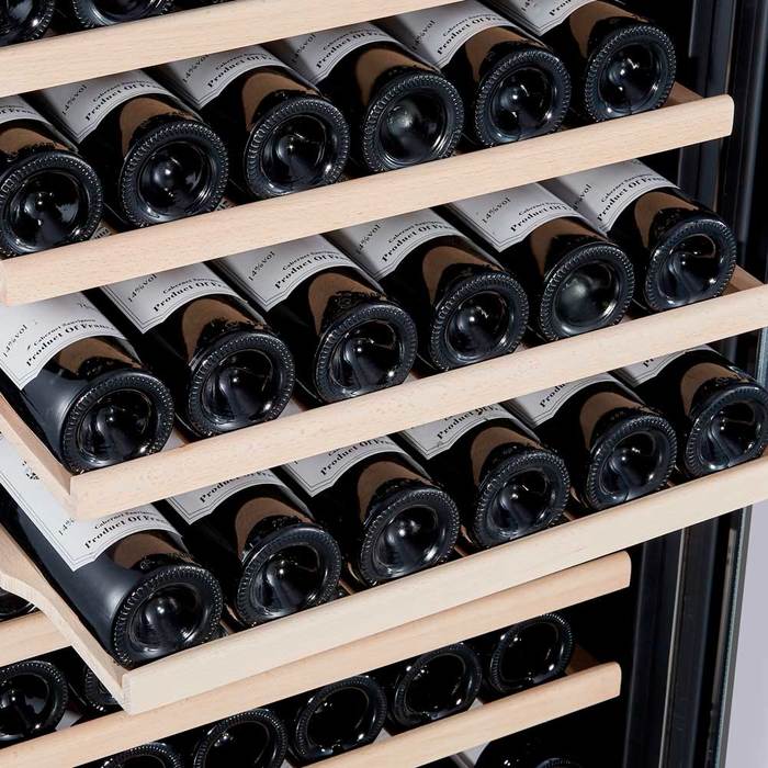 Отдельностоящий винный шкаф 101-200 бутылок Libhof SO-127 silver, цвет серый - фото 6