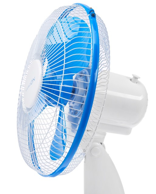 Настольный вентилятор Luazon LOF-03, цвет голубой - фото 4