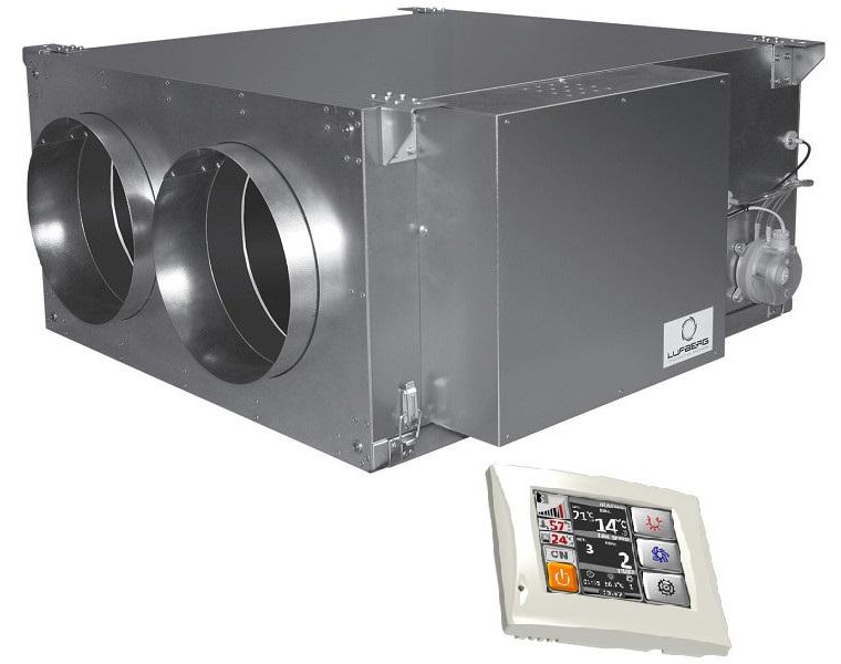 Вытяжная установка Lufberg LVU-1000-N-ECO2 приточная вентиляционная установка lufberg lvu 1000 e10 eco2