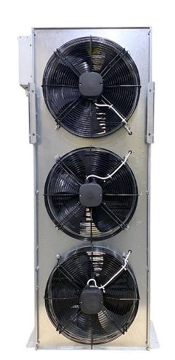 Электрическая тепловая завеса Lufberg VL-100-E, цвет хром - фото 2