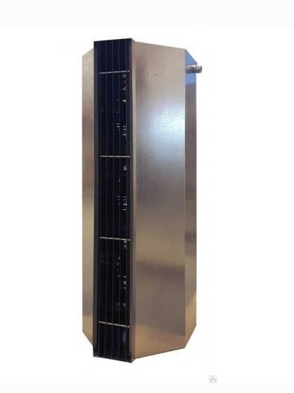 Электрическая тепловая завеса Lufberg VL-150-E, цвет хром