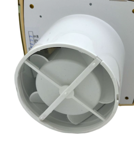 Вытяжка для ванной диаметр 100 мм MAK TRADE GROUP A100MS-k, цвет белый - фото 4