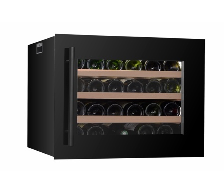 Встраиваемый винный шкаф 22-50 бутылок MC Wine направляющая навесная нсх 1 7x2 5x55 6 см сталь цвет черный
