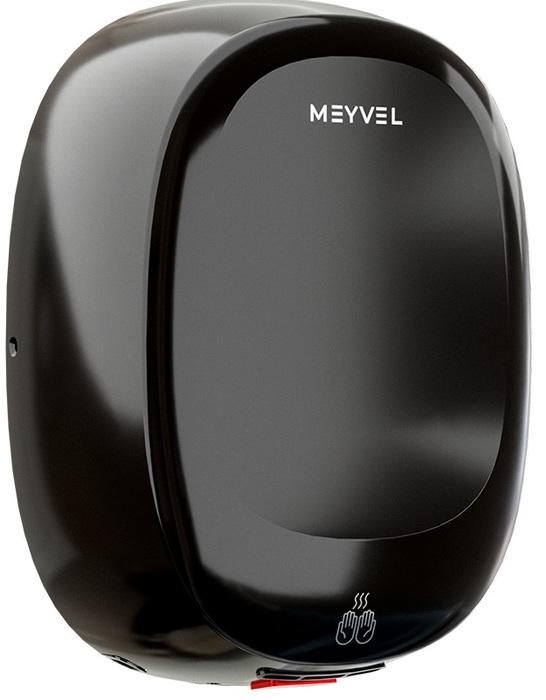 

Пластиковая сушилка для рук MEYVEL, MEYVEL MH12-1000P2 (Black)