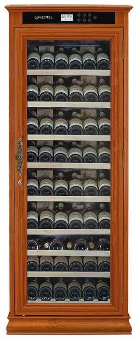 Отдельностоящий винный шкаф 101-200 бутылок MEYVEL MV102-WA1-C (Almond), цвет коричневый MEYVEL MV102-WA1-C (Almond) - фото 5