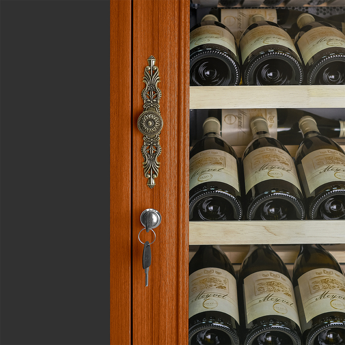Отдельностоящий винный шкаф 101-200 бутылок MEYVEL MV102-WA1-C (Almond), цвет коричневый MEYVEL MV102-WA1-C (Almond) - фото 9