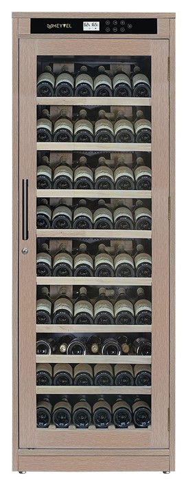 Отдельностоящий винный шкаф 101-200 бутылок MEYVEL MV102-WC1-M (Cold Maple), цвет шампань MEYVEL MV102-WC1-M (Cold Maple) - фото 4