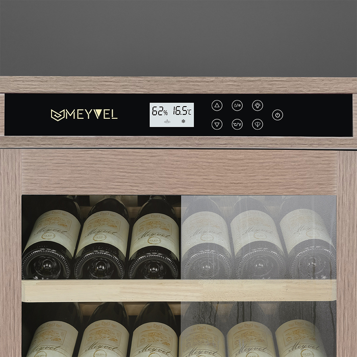 Отдельностоящий винный шкаф 101-200 бутылок MEYVEL MV102-WC1-M (Cold Maple), цвет шампань MEYVEL MV102-WC1-M (Cold Maple) - фото 7
