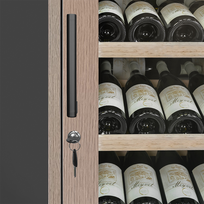 Отдельностоящий винный шкаф 101-200 бутылок MEYVEL MV102-WC1-M (Cold Maple), цвет шампань MEYVEL MV102-WC1-M (Cold Maple) - фото 8