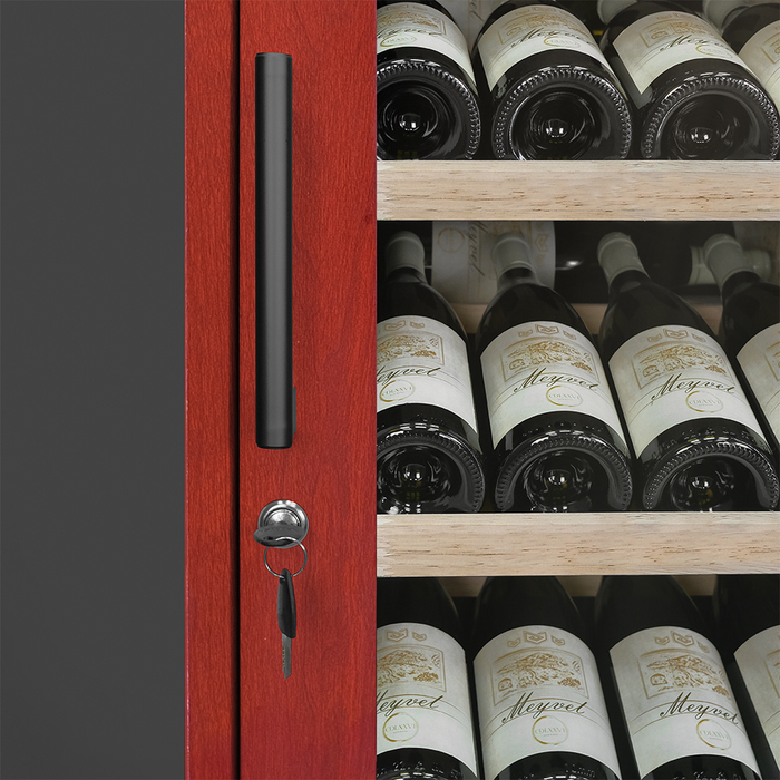 Отдельностоящий винный шкаф 101-200 бутылок MEYVEL MV102-WM1-M (Mahogany), цвет махагон MEYVEL MV102-WM1-M (Mahogany) - фото 7