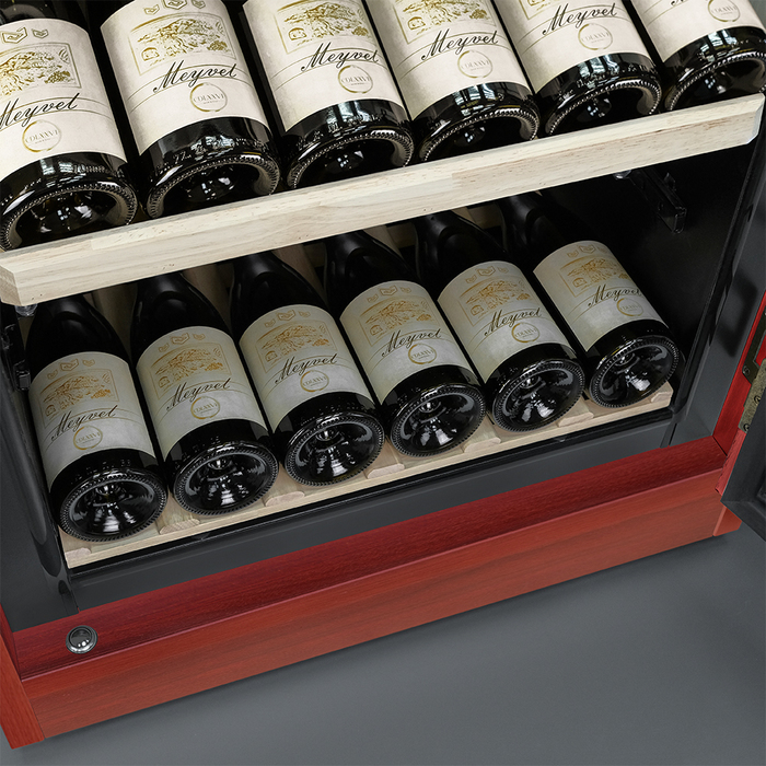 Отдельностоящий винный шкаф 101-200 бутылок MEYVEL MV102-WM1-M (Mahogany), цвет махагон MEYVEL MV102-WM1-M (Mahogany) - фото 9