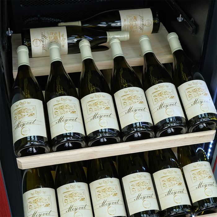 Отдельностоящий винный шкаф 101-200 бутылок MEYVEL MV102-WN1-C (Nut), цвет орех MEYVEL MV102-WN1-C (Nut) - фото 7