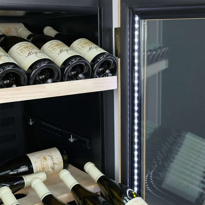 Отдельностоящий винный шкаф 101-200 бутылок MEYVEL MV102-WO1-C (Northern Oak), цвет дуб MEYVEL MV102-WO1-C (Northern Oak) - фото 9