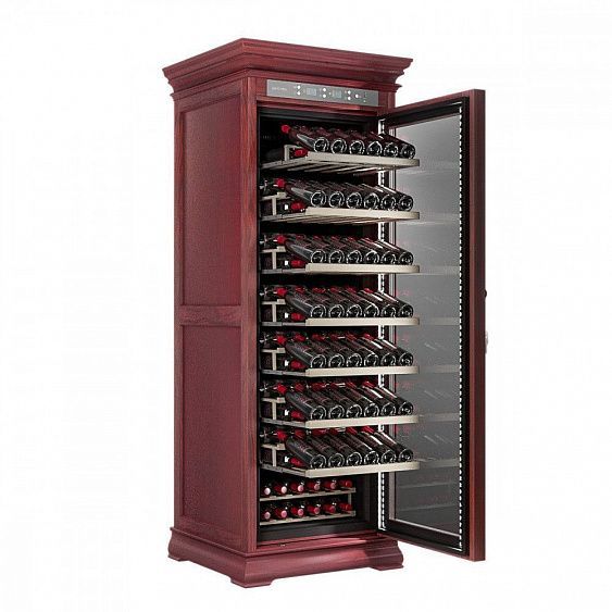 Отдельностоящий винный шкаф 101-200 бутылок MEYVEL MV108-WM1-C, цвет белый