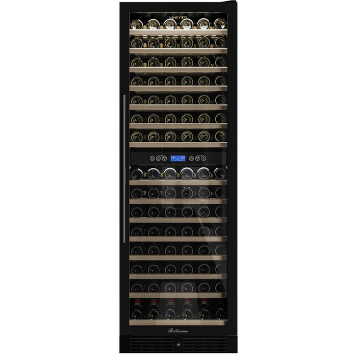 Встраиваемый винный шкаф 101-200 бутылок MEYVEL MV160-KBT2, цвет черный - фото 5