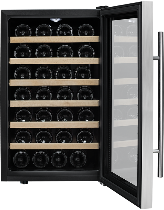 Отдельностоящий винный шкаф 22-50 бутылок MEYVEL MV28-BF1 (easy), цвет белый MEYVEL MV28-BF1 (easy) - фото 3