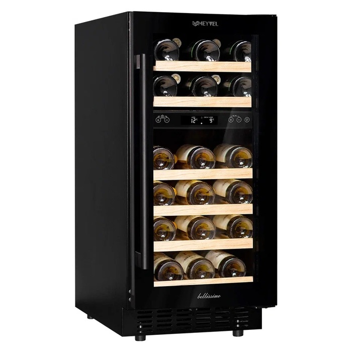 Встраиваемый винный шкаф 22-50 бутылок MEYVEL MV28-KBT2 винный шкаф meyvel mv28 kbt2