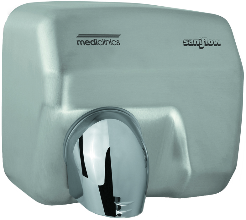 Металлическая сушилка для рук Mediclinics E05ACS, цвет серый