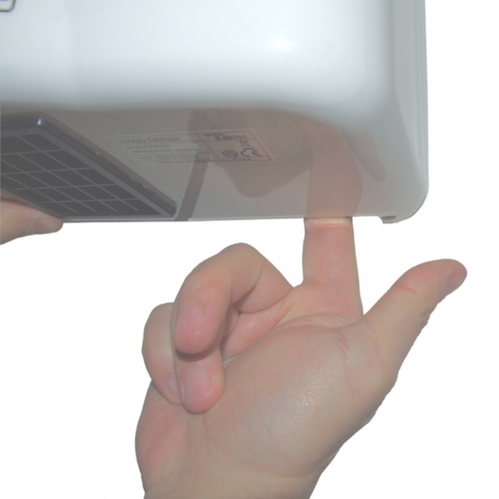 Пластиковая сушилка для рук Merida ECOFLOW (белый) Merida ECOFLOW (белый) - фото 3