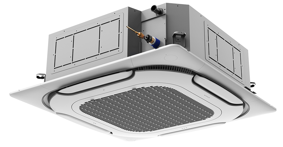 

Кассетная VRF система 5-5,9 кВт Midea, Midea MI2-56Q4DHN18(At)/T-MBQ4-01F