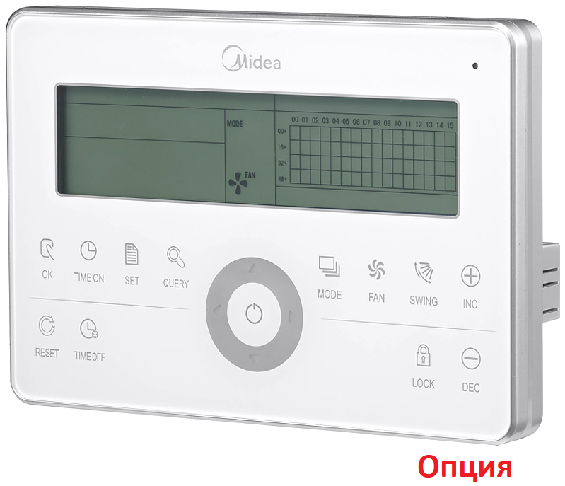 Канальный фанкойл до 3.5 кВт Midea