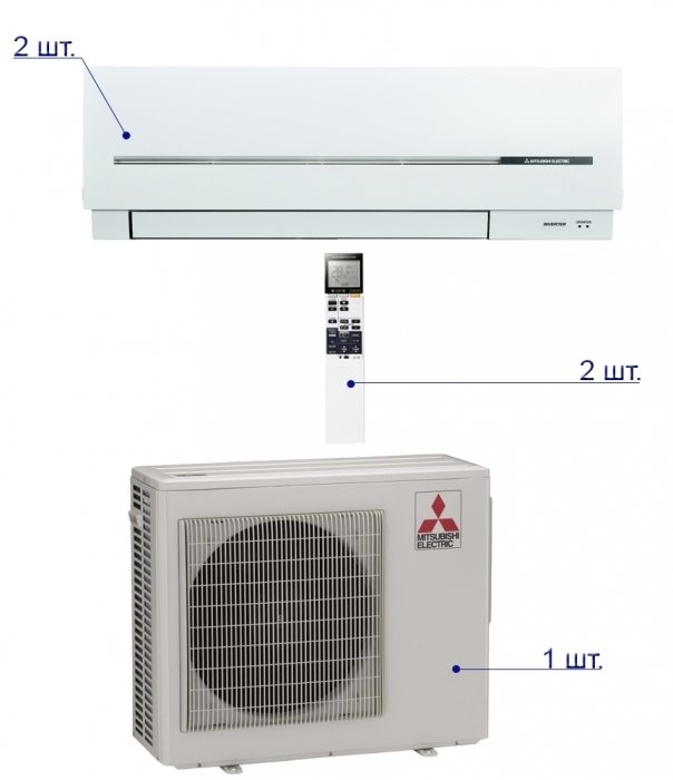 Мульти сплит система Mitsubishi Electric