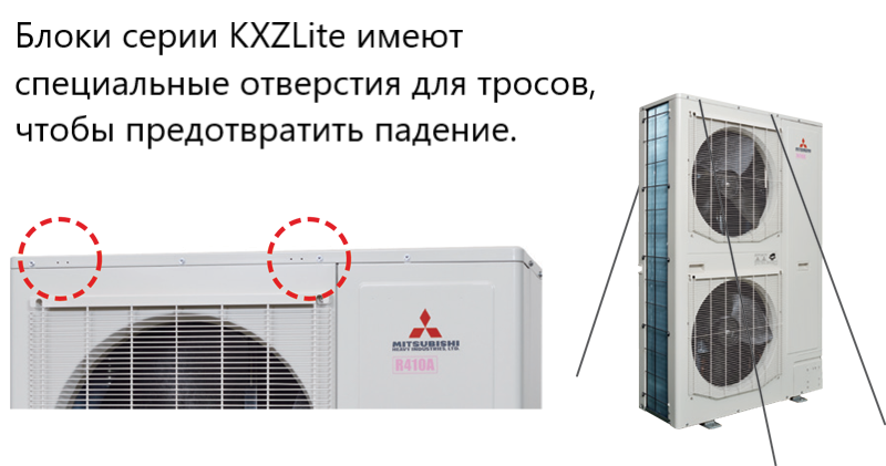 Наружный блок VRF системы 20-22,9 кВт Mitsubishi Heavy