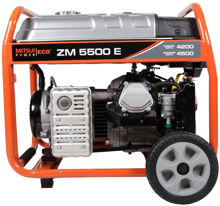 Бензиновый Mitsui Power Eco ZM 5500 E цена и фото