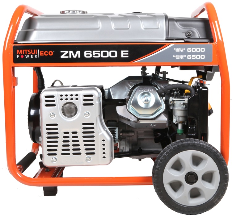 Бензиновый Mitsui Power Eco ZM 6500 E цена и фото