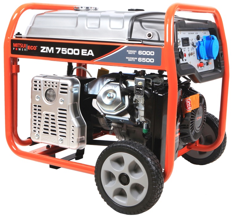 Бензиновый Mitsui Power Eco ZM 7500 EA цена и фото