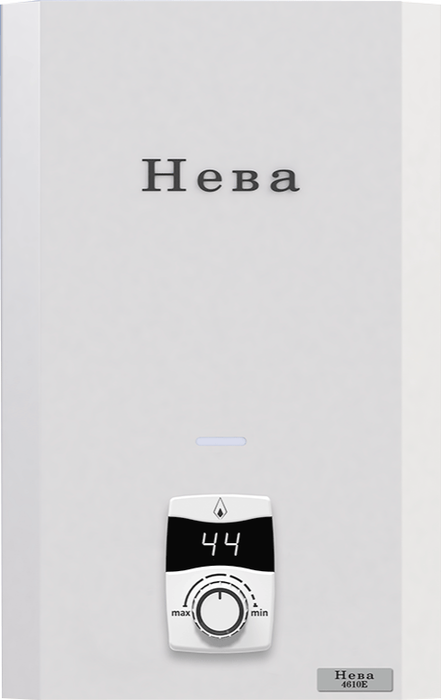 Газовый проточный водонагреватель Neva 4610Е новый водонагреватель neva 4513м