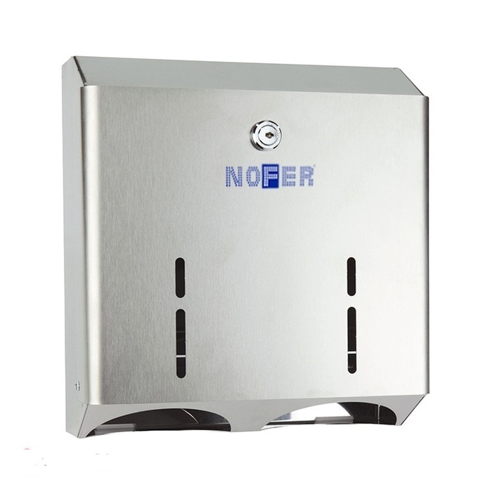 Диспенсер для туалетной бумаги Nofer средний утяжеленный настольный диспенсер для клейкой ленты brauberg