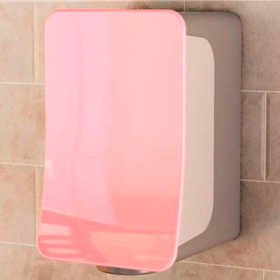Пластиковая сушилка для рук Nofer FUSION 800 W розовая (01871.PKY), цвет розовый Nofer FUSION 800 W розовая (01871.PKY) - фото 2