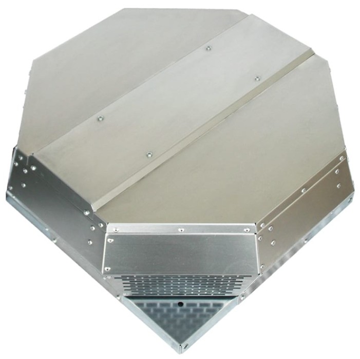 Вентилятор Noizzless ROOF-H 400 E4 30, размер 450x450 - фото 2