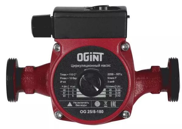Циркуляционный насос OGINT OG 32/4-180 PN10